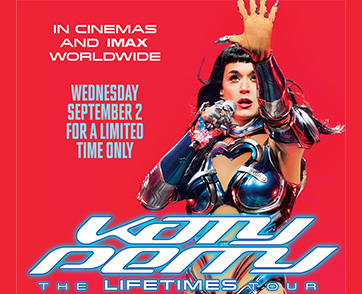 เตรียมเสียงกรี๊ดให้พร้อม! “KATY PERRY” ส่งภาพยนตร์คอนเสิร์ตสุดยิ่งใหญ่ “THE LIFETIMES TOUR - LIVE FROM PARIS” ฉายในโรงภาพยนตร์และระบบ IMAX ทั่วโลก